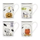 thumbnail image 1 of Juego de 4 tazas de café Lenox Peanuts para Halloween, porcelana, 330 ml, 1 of 8