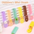 thumbnail image 2 of Cute Kids Hair Comb, Pink, Plastic, 4.5 Inch, Detangling Brush with Decorat, 2 of 8