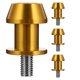 thumbnail image 1 of KAKOWELY 4Ud Spools Dorados Para Motocicleta Con Compatibilidad Amplia Y Resistencia A Condiciones Climáticas, 1 of 8