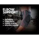 thumbnail image 3 of Codera ZHAOCHENG Manguito de compresión para tendinitis Artritis Talla S Gris Individual, 3 of 5
