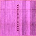 thumbnail image 1 of Ahgly Company Indoor Square Abstract Purple Modern Area Rugs, 7' Square, 1 of 4