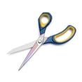 thumbnail image 3 of LIVINGO Sewing Scissors, Sharp Titanium Heavy Duty Shears for Cutting Fabric, 8.5" Blue, 3 of 7