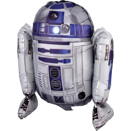 Anagram 18 Star Wars R2D2 Air Filled Table Centerpiece Sitting Foil Balloon