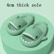 thumbnail image 1 of Tamaño 46 47 2023 verano hombre mujer tiburón zapatillas pareja bebé fondo grueso baño casa zapatilla interior hogar niños chanclas Tan Jianjun unisex, 1 of 2