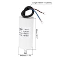 thumbnail image 2 of CBB60 35uf Running Capacitor,AC 450V U Terminal Wires 50/60Hz with M8 Screw for Washing Machine, 2 of 5