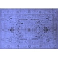thumbnail image 1 of Ahgly Company Indoor Rectangle Oriental Blue Traditional Area Rugs, 4' x 6', 1 of 4