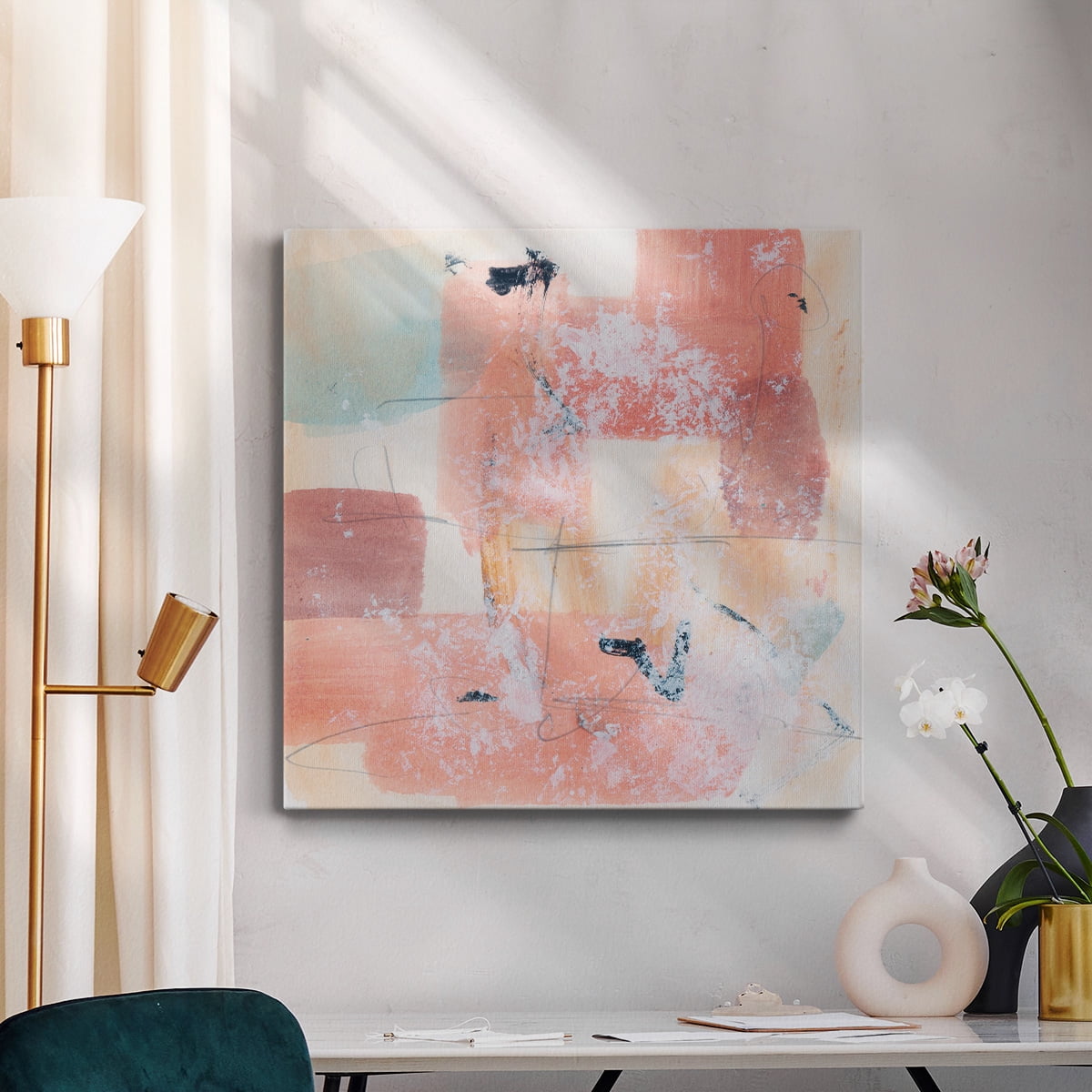 Wexford Home Warm Underneath II-Premium Gallery Wrapped Canvas, 40" x 40" - Ready to Hang