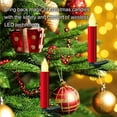 thumbnail image 4 of mmirethe 10Pcs Realistic Dance Flickering LED Tea Night Lights Remote Control Battery Operated Flameless Candle Birthday Holiday Decoration, 4 of 6