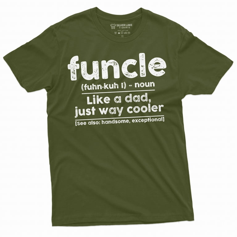 Mens Funcle Definition T-Shirt Proud Gift For Uncle Mens Funcle Definition T-Shirt Proud Gift For Uncle