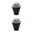 thumbnail image 4 of Bonsái artificial Monstrate con macetas miniplantas de PVC suculentas para interiores y exteriores, 4 of 6