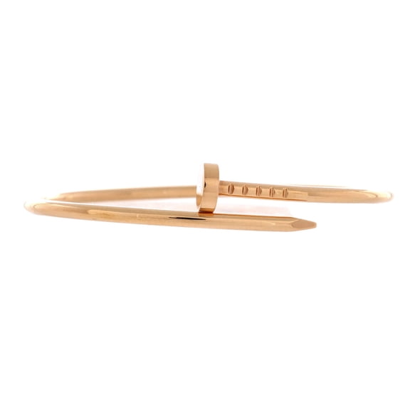 Pre-Owned Juste un Clou Bracelet 18K Rose Gold Small By Rebag