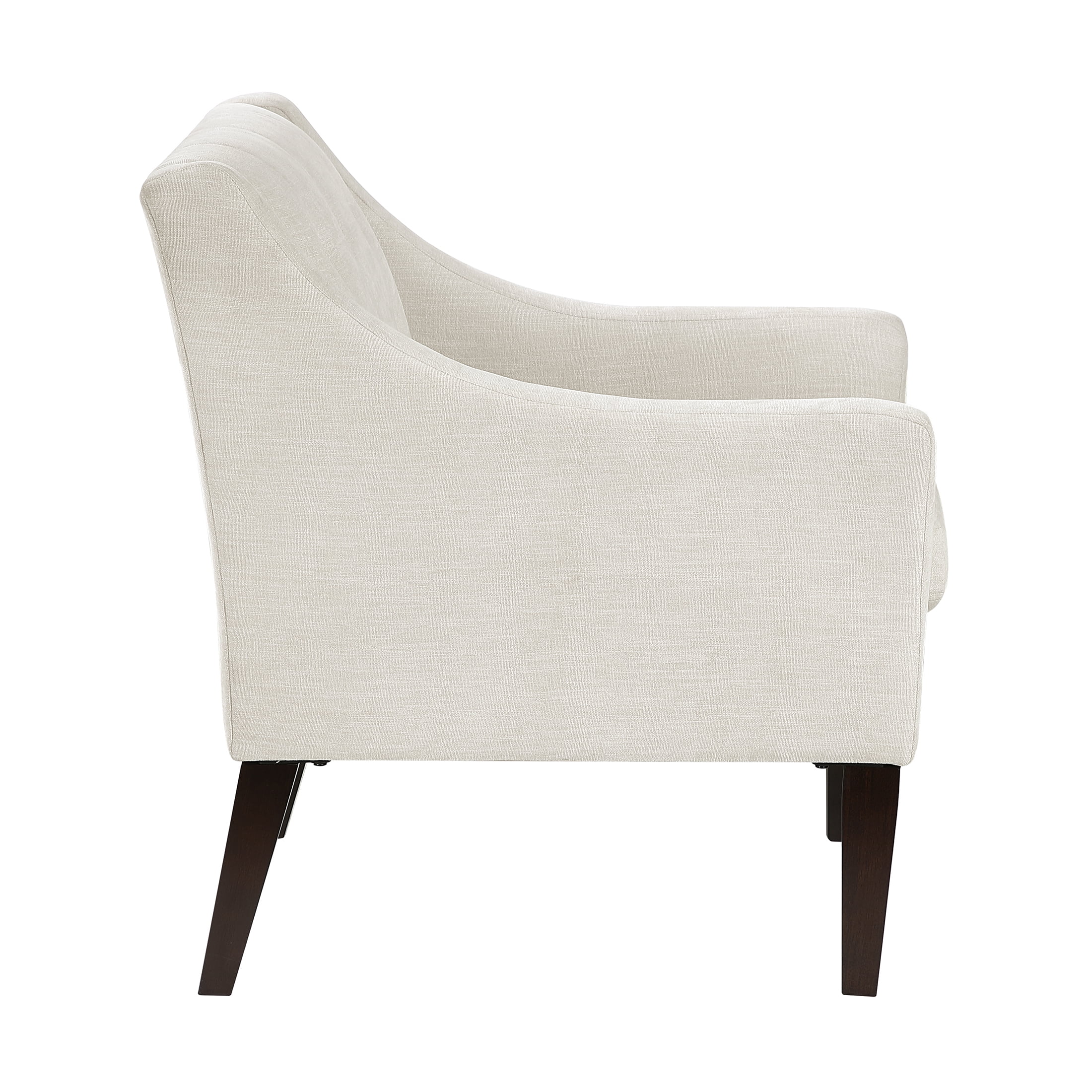 OakvillePark Solmera Textured Fabric Accent Chair, Beige