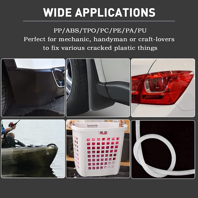 150W Plastic Welder,Plastic Welding Kit Car Bumper Repair 800pcs Hot  Staples & 56pcs 7 Types of Welding Plastic Welding Rods for Car Bumper  Plastic