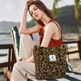 thumbnail image 5 of Ayieyill Corduroy Tote Bag for Women Girl Lady Large Corduroy Bag Canvas Shoulder Bag and Handbags with Inner Pocket, 5 of 6