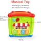 thumbnail image 2 of Juguete musical Juguete para bebés 1 año 2 años Niño Niña Juguete de aprendizaje Cubo de descubrimiento con luz y música JFHHH pequeña, 2 of 5
