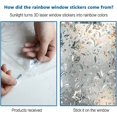 thumbnail image 2 of GFDYREE Window Privacy Film, Frosted Removable Glass Covering for Bathroom, Opaque Static Cling Heat Control Door Sticker for Home Office Living Room, Non-Adhesive Matte White (17.5" x 118"), 2 of 7