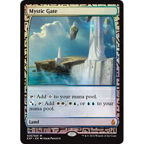 MtG Oath of the Gatewatch Mythic Rare FOIL  Mystic Gate (Zendikar Expedition)