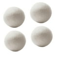 thumbnail image 1 of DPTALR Sheep 4-Pack Premium Wool Dryer Balls Reusable Natural Fabric Softener 6CM, 1 of 1