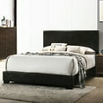 thumbnail image 3 of Conner California King Upholstered Panel Bed Black, 3 of 5