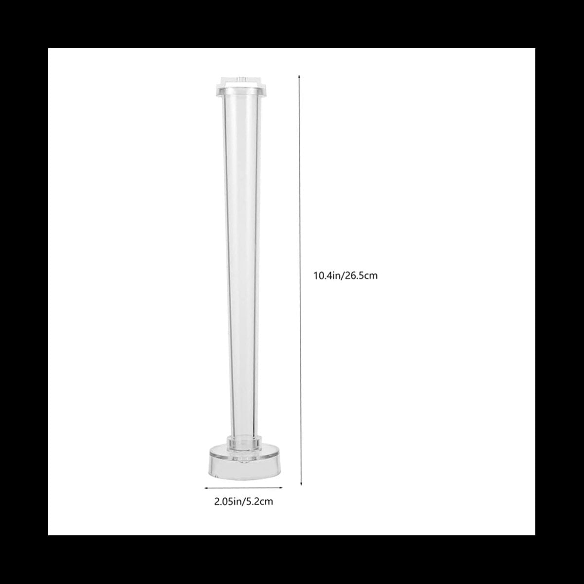 6 Pcs Candle Mold Jewelry Resin Tapered Candlesticks Candle Taper Emergency Candle Set