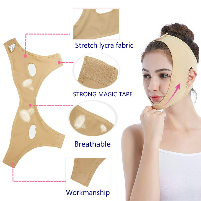 Double Chin Reducer Facial Strap V Line Lifting Mask Chin Strap