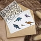 thumbnail image 5 of Sellos transparentes de dinosaurios: huesos, huellas de patas, huevos de dinosaurio. Sellos de silicona transparentes reutilizables de estilo retro., 5 of 9