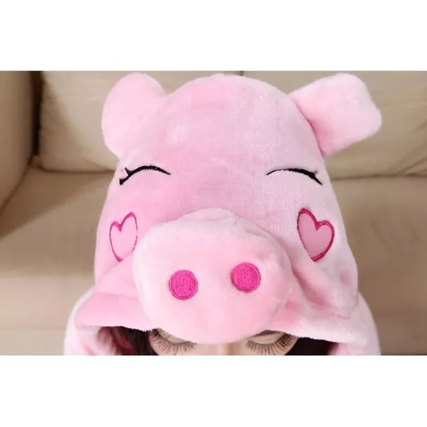 Kigurumi Puerquito Pijama Mameluco Disfraz Cosplay Nina Walmart en linea