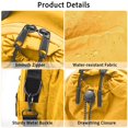 thumbnail image 5 of KXF Small Crossbody Bag for Women Water Bottle Carrier Bag Handbag Drawstring Shoulder Bags Nylon, 5 of 8