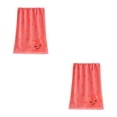 thumbnail image 1 of Bewildely Toalla de fibra para niños, portátil, Color sólido, bordado Rectangular, reemplazo, toallas absorbentes de agua suaves y cómodas Rosa 2Conjunto, 1 of 6