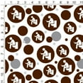 thumbnail image 2 of Man Pooping on Toilet Funny Premium Gift Wrap Wrapping Paper Roll, 2 of 5