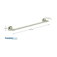 thumbnail image 4 of Voisin 24 in. Towel Bar Bath Hardware Accessory in Satin Nickel, 4 of 5