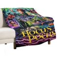 thumbnail image 5 of Hocus Pocus Blanket, Super Soft Throw Blanket for Couch Sofa Bed, 330 GSM Flannels Blanket for Bedroom Livingroom, Suitable for All Seasons, 5 of 8