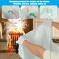 thumbnail image 3 of CHICHUMID Fireproof Fiberglass Blanket Fire Blanket Glass Fiber Fire Resistance for Kitchen 1Pack, 3 of 6
