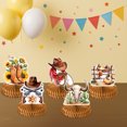 thumbnail image 5 of WIRESTER Set of 9 Western Cowboy Honeycomb Centerpieces – Table Top Party Decorations & Favors, 5 of 6