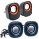 thumbnail image 5 of Altavoz de ordenador portátil USB Altavoz portátil Multimedia Altovoz pequeño Subwoofer, 5 of 11