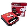 thumbnail image 5 of Uncanny Brands - Máquina de queso a la parrilla de cacahuetes, hacer sándwiches de Snoopy y Woodstock, aparato de cocina, 5 of 5