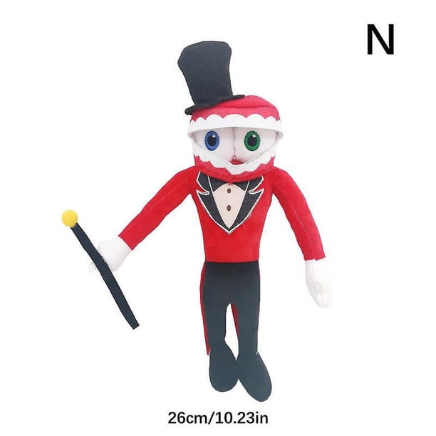 Increíble juguete de peluche de circo digital, pomni y Jax para niños, regalo de Navidad