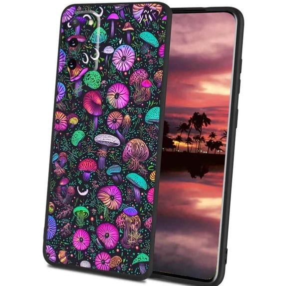 Shrooms-Mushrooms-1 Phone Case, Degined for Samsung Galaxy S20+ Plus Case Men Women, Flexible Silicone Shockproof Case for Samsung Galaxy S20+ Plus