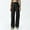 Black, variant on Evotelvi Cargo Pants for High Waist Straight Leg Cargo Pants Workout Cargo Pants for Fall with Multi Pocket Cargo Pants women Green XS