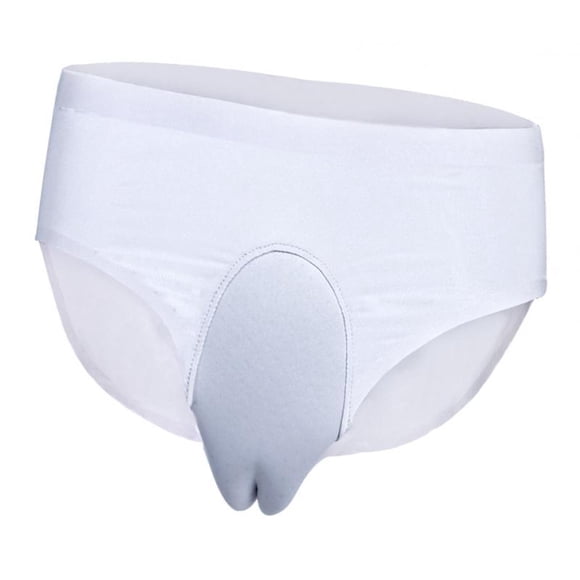 Hombres Briefs Hide Bragas Realista Ropa interior METRO Jinwen Ropa interior Crossdresser