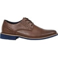 thumbnail image 2 of Boys' Deer Stags Avenal Jr Oxford Brown Faux Leather 3.5 M, 2 of 6