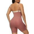 thumbnail image 5 of SWSMCLT Women's Shapewear Bodysuit Body Shaper Shorts Stretch Tummy Control Waist Cincher Pink Small, 5 of 5
