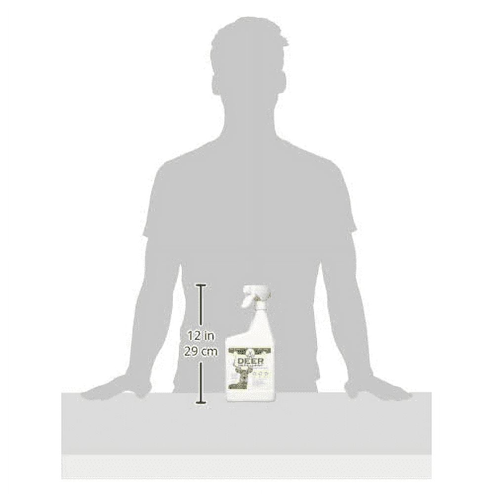 Bobbex Ready-to-Use Deer Repellent With Sprayer | 48-Ounce Natural Formula | Protects Plants & Shrubs