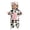 White-uMa0Q, variant on OJSFQUFP Infant and Toddler Flannel Bodysuit Cute Cartoon Soft and Comfortable Hooded Romper for Fall and Winter.