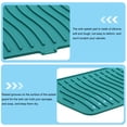 thumbnail image 3 of Protector de Salpicaduras de Cocina, 17.7" x 5.8" Tapete de Silicona para Grifo, Atrapa Agua de Baño, Cocina de Granja y Caravana en Color Verde, 3 of 5