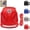 Red, variant on Bisitoy Dog Harness, Reflective Vest Style Breathable Mesh with Leash for Small Dogs Summer Walking