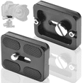 thumbnail image 2 of La placa de liberación rápida universal de metal negro se adapta estándar a la rótula de trípode Xemadio 220360, 2 of 9