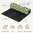 thumbnail image 6 of Area Rugs 4'x6'. Monstera Leaves Carpet Runner Indoor Outdoor Rugs Home Decor Aesthetic, Tropical Jungle Plants Green Non Slip Mats Washable Accent Rug for Living Room Bedroom, 6 of 8