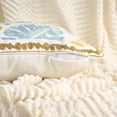 thumbnail image 3 of REGALWOVEN Floral Embroidery Pattern Pillow Cover Set of 2 Soft Cotton Canvas Pillow Cases for Outdoor Indoor Yellow Blue 18" x 18", 3 of 6
