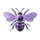 thumbnail image 2 of Adorno colgante de hierro para jardín – Adorno de mariposa de metal pintado a mano para valla exterior, patio o terraza – Artesanía rústica resistente a la intemperie, 2 of 6